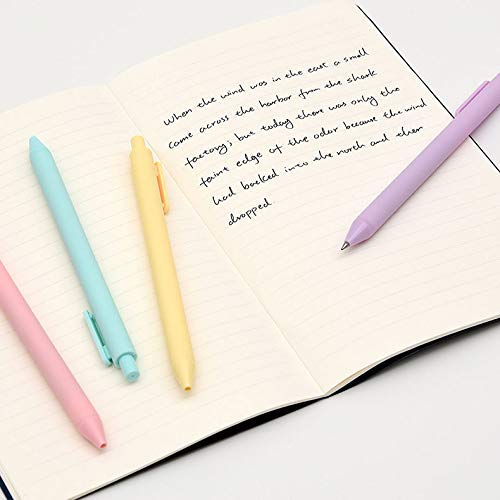 Kaco 20 Retractable Gel Ink Pens New Set( 5 Black Ink + 15 Color Ink)