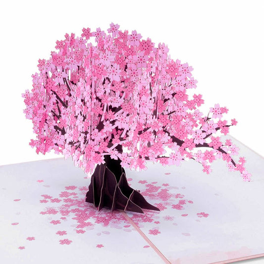 3D Cherry Blossom Pop Up Cards