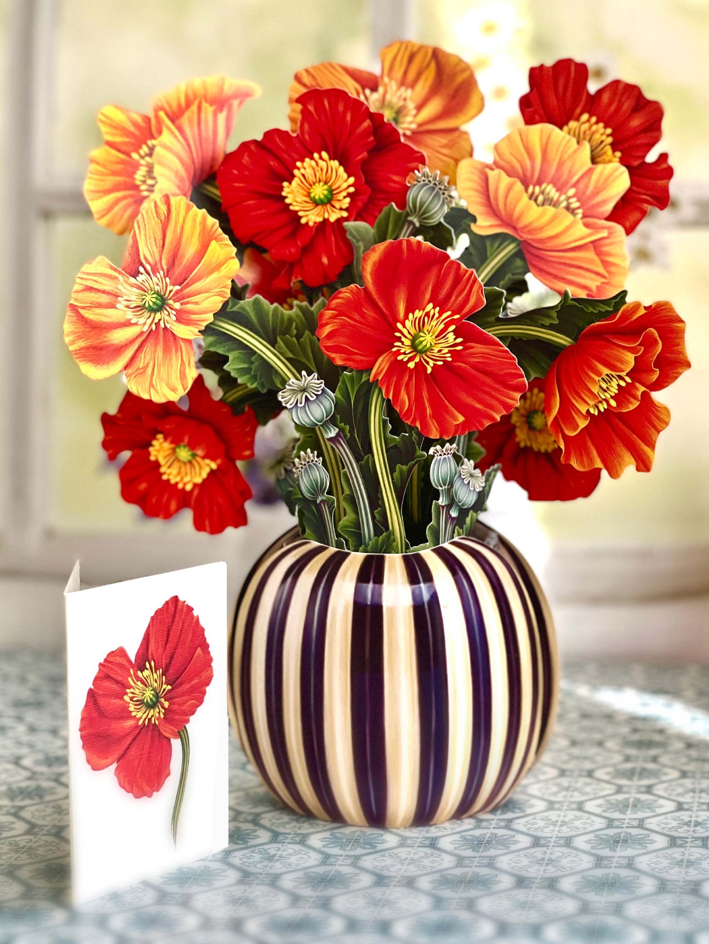 Pop Up Flower Bouquet Greeting Card - LAST DAY 50% OFF